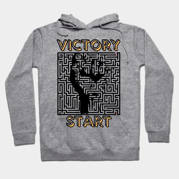 Escape to Victory Hoodie by Bishop Creations